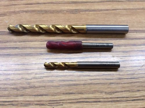 (Qty. 3) OSG Jobber Drill Bits, SUS, HSSE