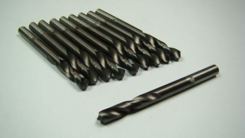 Cobalt Screw Machine Drill Bits #10 4.91mm 135Deg 1-3/16&#034; x 2-1/4&#034; Qty 10 [1711]