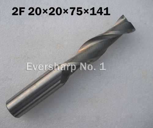 Lot 1pcs 2Flute Hss Long EndMills Cutting Dia 20mm Length 141mm Shank 20mm Mills