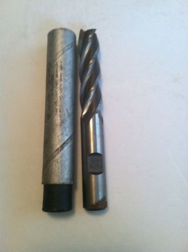 1/2&#034; 4 FLUTE SINGLE END LONG HSS END MILL AL16-3 WELDON USA MADE