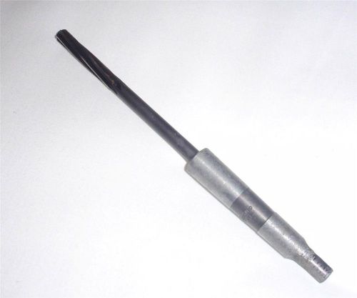 Standard Tool Co. 1/4&#034;, Morse Taper, 6 Spiral Flutes, Straight Cutter Reamer