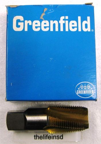 NEW 1 - 11 1/2 NPT 15° GREENFIELD HSSE EMSS 4 FL SPIRAL TPR PIPE TAP 8321T 83947