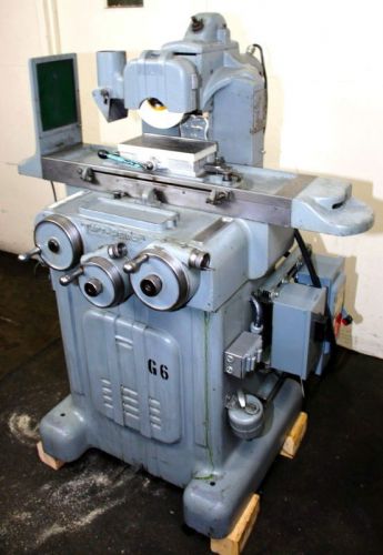 5&#034; w 10&#034; l taft pierce no. 1 surface grinder, roller bearing tbl, tilt wheelhead for sale