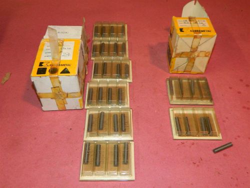 Kennemetal SR-810 SR810 Carbide 1&#034; D x 1 1/4&#034; L Inserts 32 pieces NEW