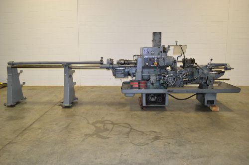 Warner swasey no. 5 model m-2250 universal ram type turret lathe w/ bar feed for sale