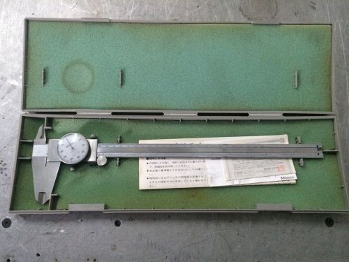 Mitutoyo Machinist 12&#034; (.001&#034;) Dial Caliper  Measuring Tool no.4 505 645 50