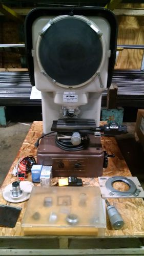 Nikon 6C Vertical Beam Profile Comparator w/ Mitutoyo Digital Readout