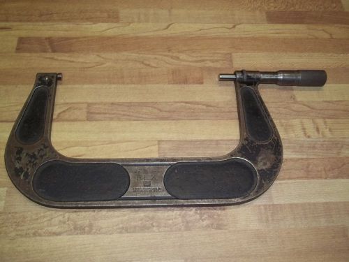 VINTAGE BROWN &amp; SHARPE MFG. CO. 5-6&#034; MICROMETER