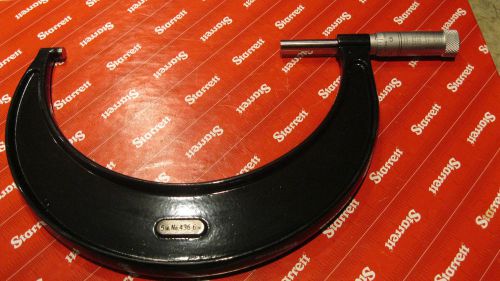 STARRETT  MICROMETERS 5-6 436P-6