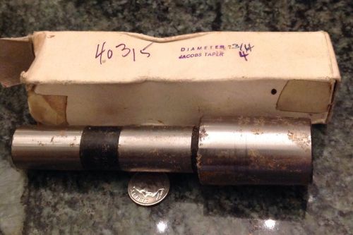 Jacobs chuck 3/4 to 4 J Jacob  drill chuck adapter machine 40315 machine shop