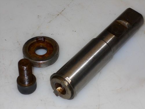 1&#034; Shank Slotting Slitting Mill Holder 1&#034; Dia Pilot 1/4&#034; Key