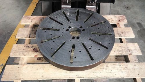 30&#034; lathe face plate d1-11 camlock mount thru hole diameter 4-11/16&#034; for sale