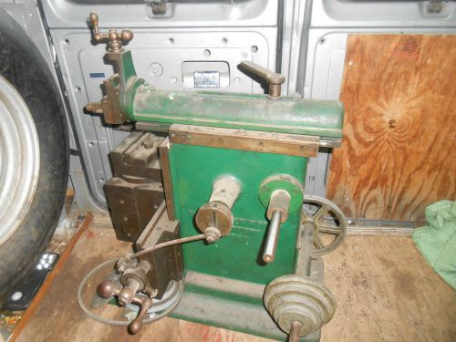 Antique Rhodes Horizontal Crank Shaper Hartford, Conn  Estate Find Early 1900s