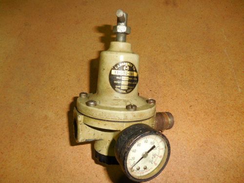 Norgren - Pressure Regulator, 400psi In, 125psi Out w/160psi Gauge