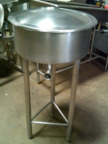 20 Gallon Stainless Balance Tank w/ Inverted Dish Bottom