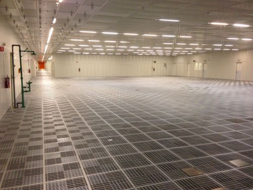 Cleanroom Huntair Class 1 Ceiling Grid Lights sprnkler UPLA HEPA 192sf to 20Ksf