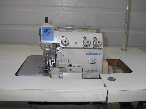 Juki mo-3704  very good condition serger w/table 110v  industrial sewing machine for sale