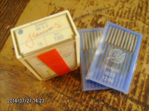 137 pc lot Schmetz 88x5 BLUKOLD sewing machine needles