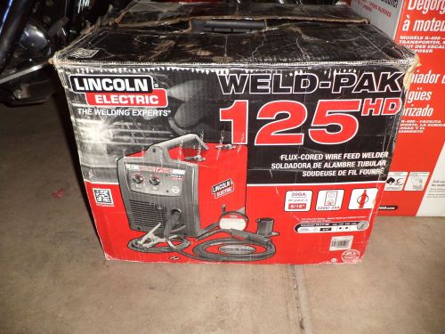 New lincoln welder weld pak 125hd for sale