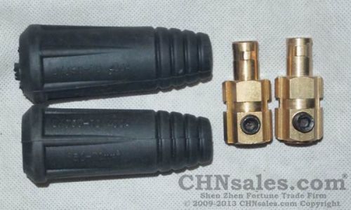 2 PCS 50-70mm2 Plug cable welding connector 400A