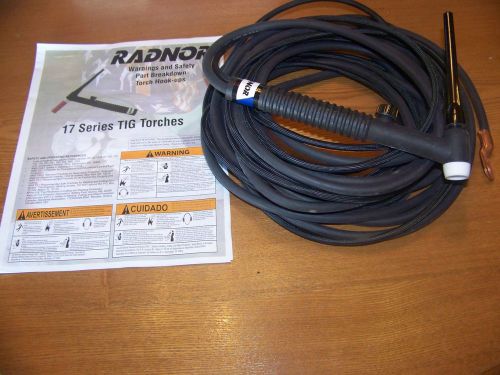 TIG TORCH  NEW RADNOR 17FV-25-2