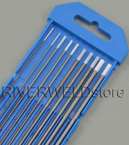 0.8% Zirconiated WZ8 TIG Welding Tungsten Electrode Assorted Size 040&#034;~1/8&#034;,10PK