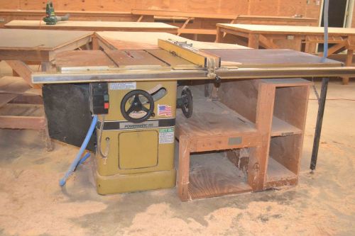 Powermatic 66 10&#034; Table Saw 3 phase