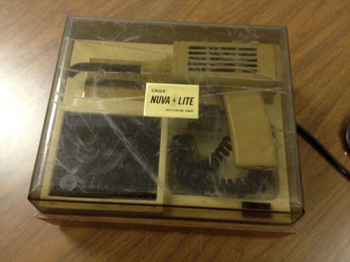 Vintage 1970&#039;s caulk dentsply nuva-lite uv activator light l102 parts / repair for sale