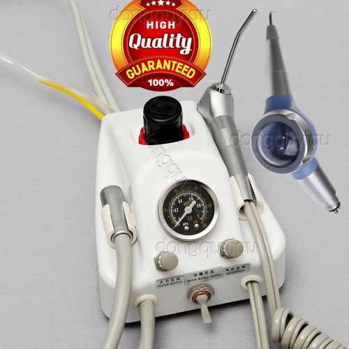 Dental portable turbine unit air water syringe work compressor 4h air polisher for sale