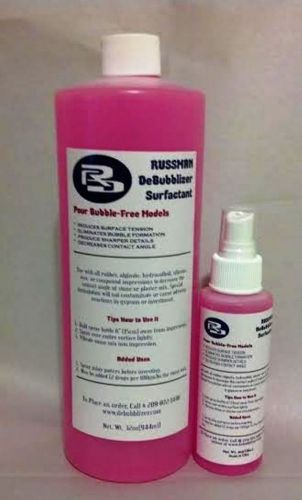 Surfactant DeBubblizer, 32oz with full 4oz spray bottle