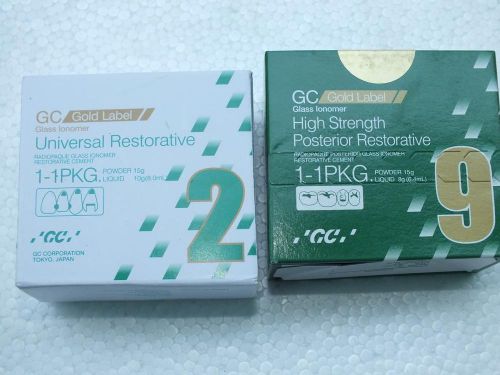 GC Glass Ionomor Self Cure No 2 &amp; No 9