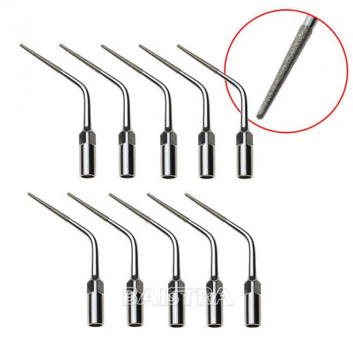 10 Pcs!!! Woodpecker Dental Ultrasonic Endo Scaler Tips E3D Compatible EMS