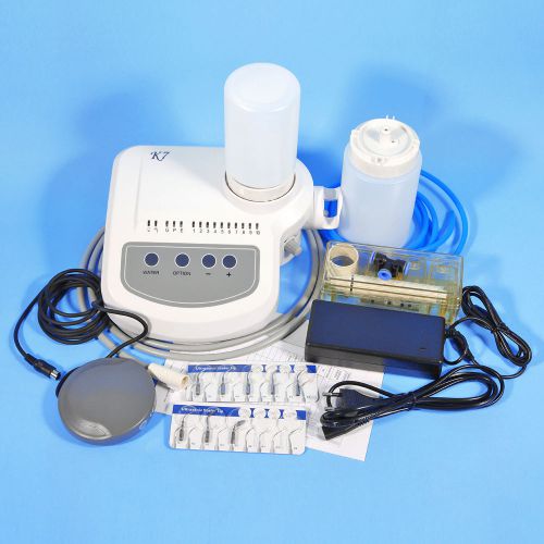 Dental ultrasonic piezo scaler fit ems wookpecker w/ dosing water supply bottle for sale