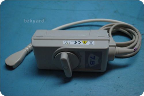 ALOKA UST-987-7.5 MULTI FREQUENCY CONVEX ULTRASOUND TRANSDUCER / PROBE !