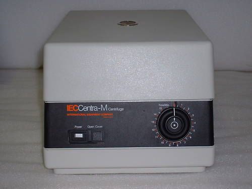 IEC Centra-M Centrifuge with Rotor Exc. Condition