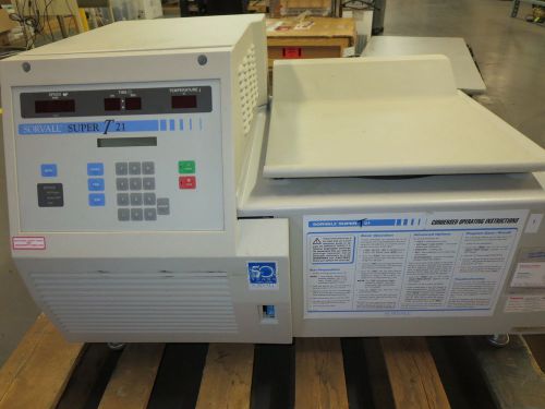 SORVALL SUPER T 21 REFRIGERATED CENTRIFUGE