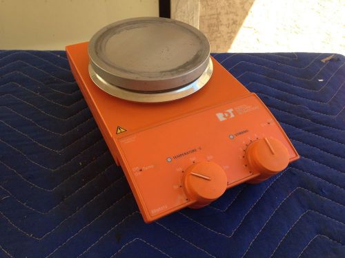 Working RDT IKA LABORTECHNIK RCT BASIC RCT B S19 STIRRER HOTPLATE w/ Cord &amp; Plug