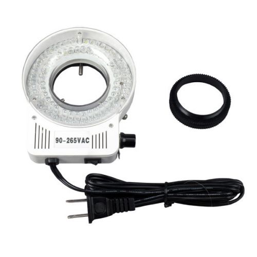 60 led microscope ring light with dimmer for sale