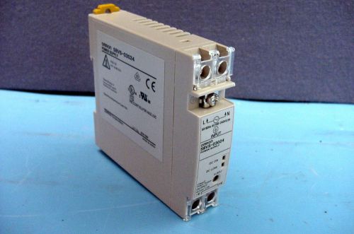 NEW, UNUSED OMRON COMPACT RAIL MOUNT 24VDC - 1.3 AMP. POWER SUPPLY S8VS-03024