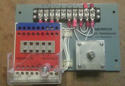 MERRICK RATE TRANSDUCER MKA25302 PEPPERL + FUCHS CONTROL CIRCUIT WEM / Ex-FSU