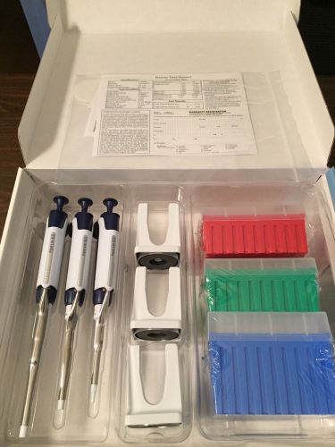 Rainin Pipet-Lite XLS+ LTS Starter Kit 20/200/1000 µL Pipettes-Tips-Accessories