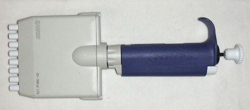 Rainin Pipet-lite L300 8-Channel Pipette LTS 20-300µL used works!