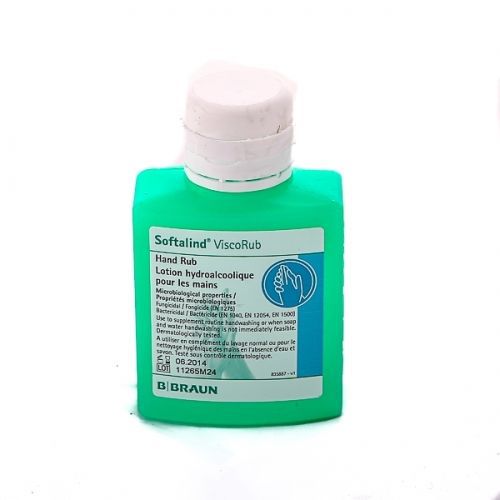 BBraun Softalind Visco Rub Alcohol Based Hand Sanitiser. 100ml bottle