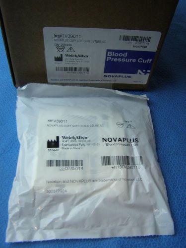 WelchAllyn Blood Pressure Cuff V39011 Child 2 Tube NOVAPLUS SOFT Box of 20PCS*