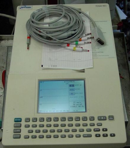 BURDICK SPACELABS ECLIPSE 850 MULTI-CHANNEL 12 LEAD  EKG ECG