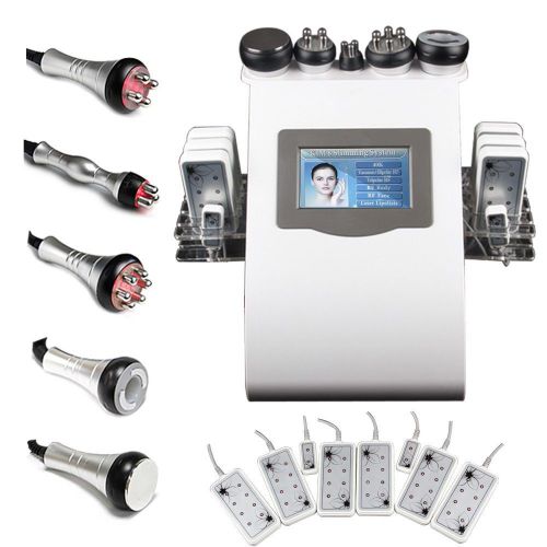 6-1 Cellulite Removal Tripolar RF Diode Laser LLLT Lipo Laser Cavitation M1