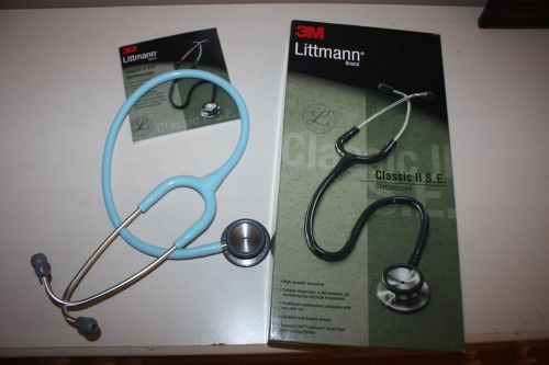 Littman Classic II SE Stethoscope Ocean Blue in Box