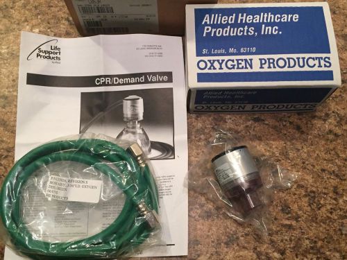 Allied Healthcare LSP CPR Resuscitator Demand Valve - Model L063-05R - NEW O2