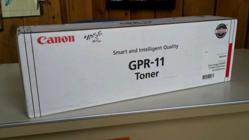 OEM GENUINE CANON GPR-11 GPR 11 GPR11 TONER CARTRIDGE NEW  MAGENTA C320 C320 IR