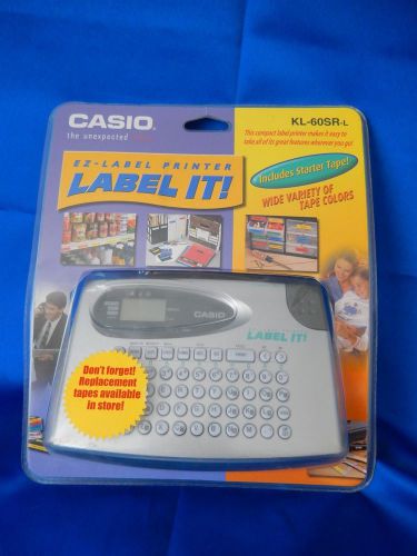 Casio KL-60SR Label Printer - New in Unopened Package